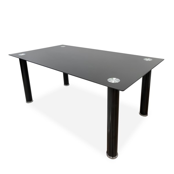 Pack de Mesa comedor + 6 Sillas Tapizadas en Polipiel| Salón