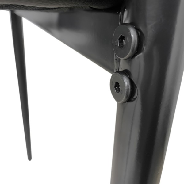 Pack de Mesa comedor + 6 Sillas Tapizadas en Polipiel| Salón