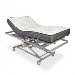 Cama Eléctrica Carro Elevador Articulada + Colchón Dorsaltec