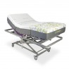 Cama Eléctrica Carro Elevador Articulada + Colchón Celliant Premium