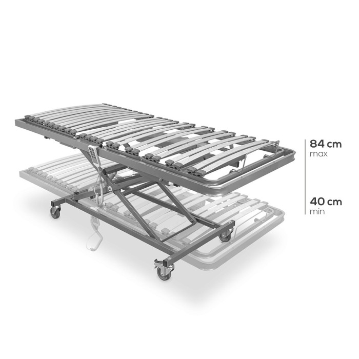 Cama Articulada Geriátrica con Carro Elevador | Duérmete Online Cama Articulada Geriátrica con Carro Elevador | Duérmete Online