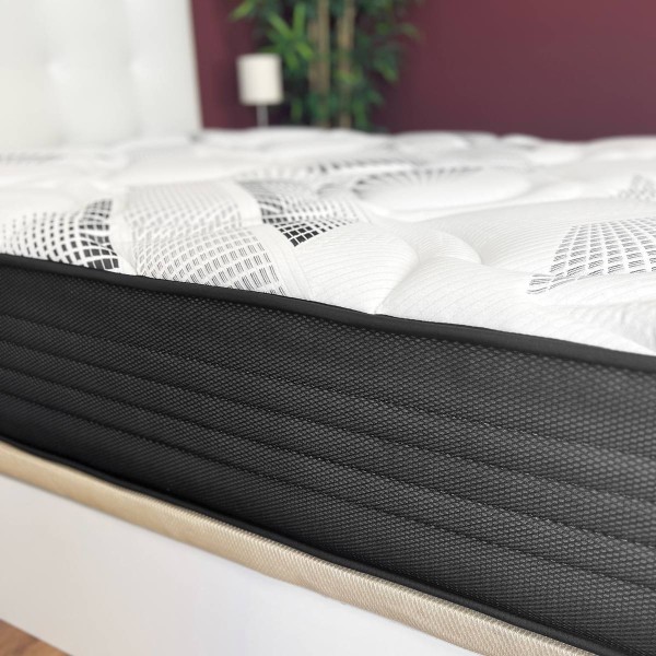 Colchón Hibrido Eco Box Muelles Ensacados + Viscoelástica - Duérmete Online