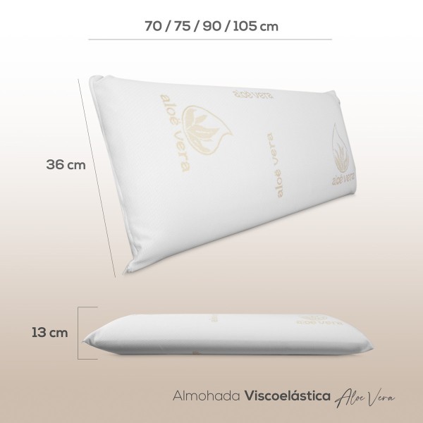 Almohada Viscoelástica aloe vera | Duérmete Online Almohada Viscoelástica aloe vera | Duérmete Online