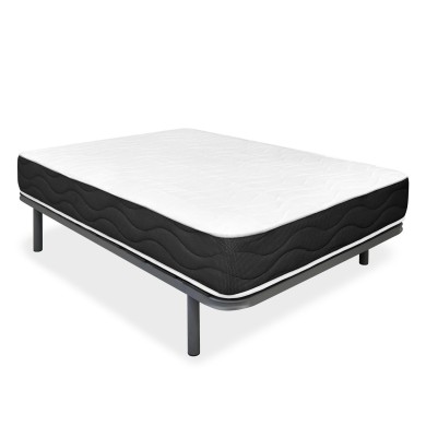 Pack Colchón Pocket Visco + Somier Lama Ancha