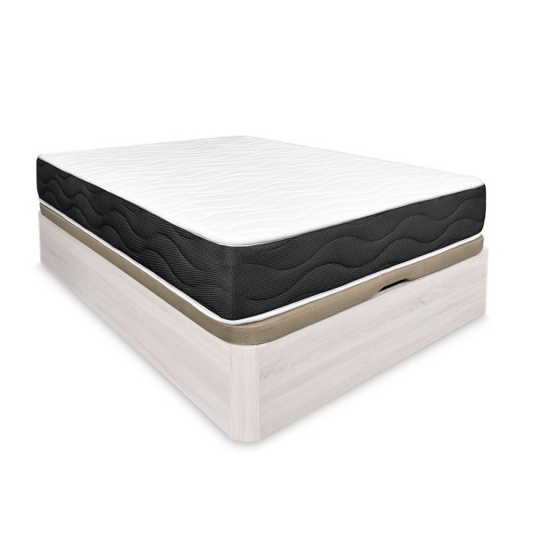 Colchón Pocket Visco + Canapé Reforzado