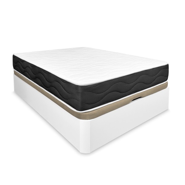 Colchón Pocket Visco + Canapé Reforzado