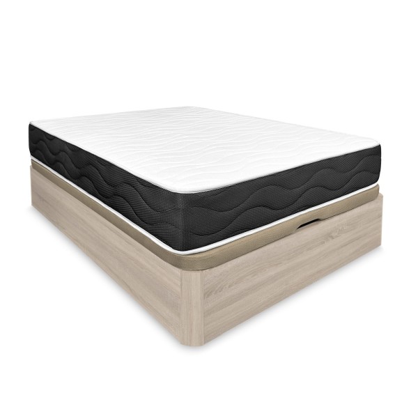 Colchón Pocket Visco + Canapé Reforzado