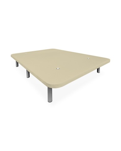 Base Tapizada Reforzada 3D con Patas Incluidas | Duérmete Online