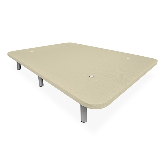 Base Tapizada 3D con Patas Incluidas | Duérmete Online