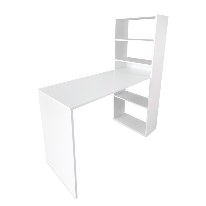 Mesa Escritorio con Estantería Fácil Montaje - Duérmete Online Mesa Escritorio con Estantería Fácil Montaje - Duérmete Online