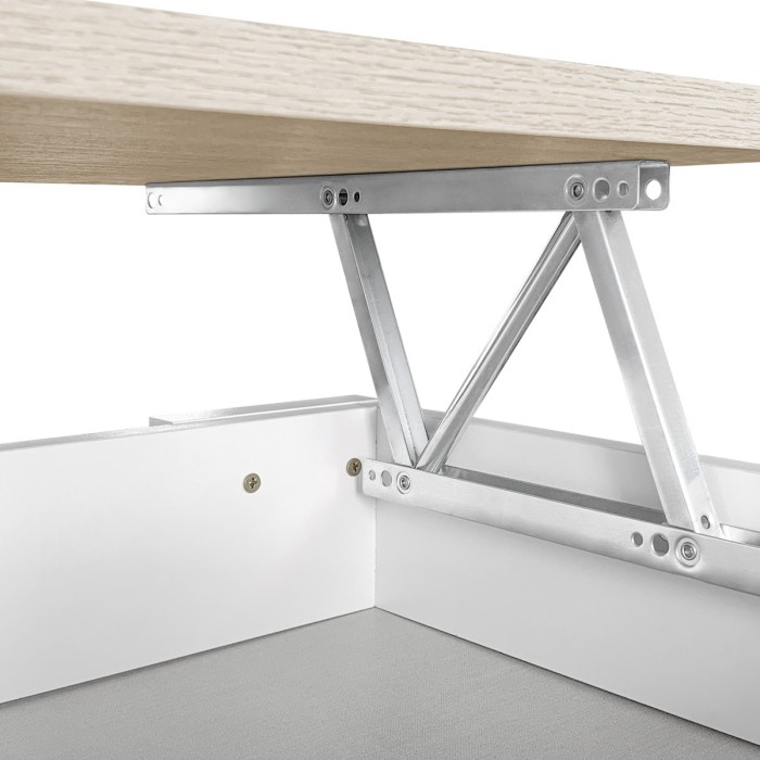 Mesa Centro Elevable De Madera - Duérmete Online Mesa Centro Elevable De Madera - Duérmete Online