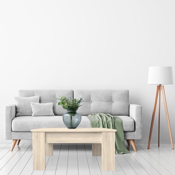 Mesa Centro Elevable De Madera - Duérmete Online