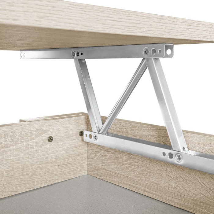Mesa Centro Elevable De Madera - Duérmete Online