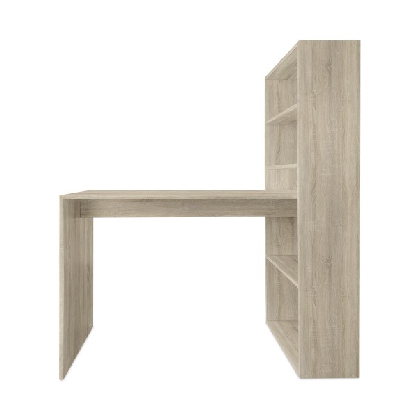 Mesa Escritorio con Estantería Fácil Montaje - Duérmete Online Mesa Escritorio con Estantería Fácil Montaje - Duérmete Online