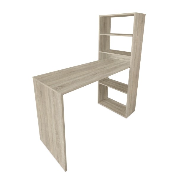 Mesa Escritorio con Estantería Fácil Montaje - Duérmete Online Mesa Escritorio con Estantería Fácil Montaje - Duérmete Online