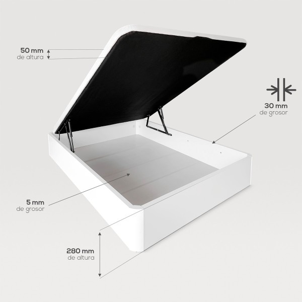 Canapé Madera Reforzado XL | Canapés Reforzados | Duérmete Online