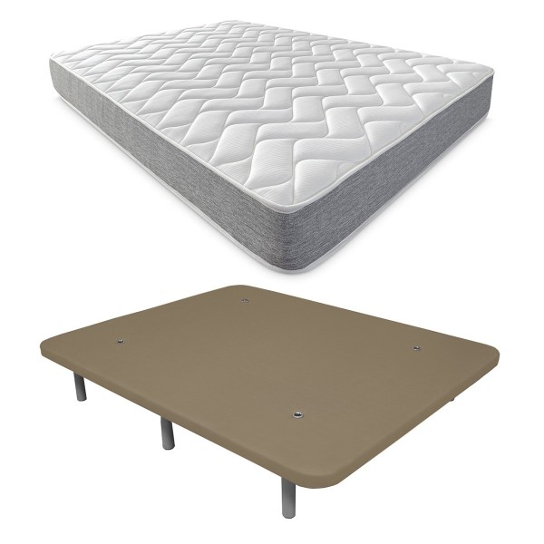 Colchón Viscotec + Base tapizada reforzada 3D