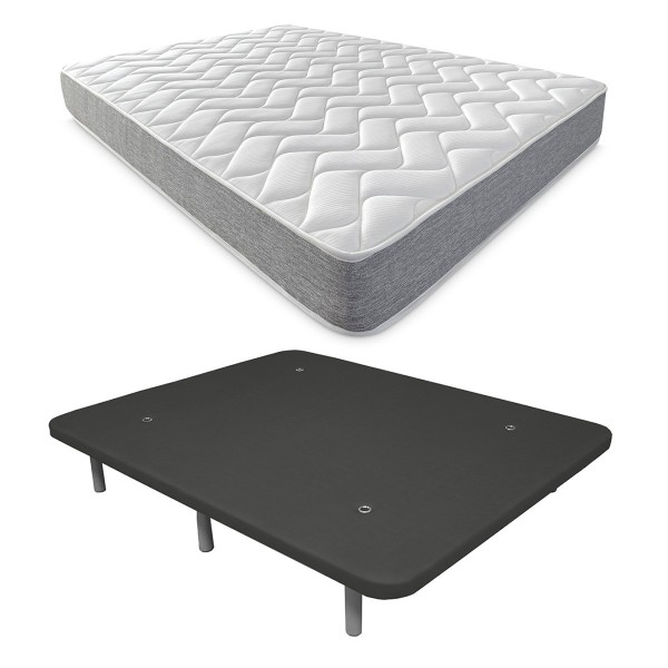 Colchón Viscotec + Base tapizada reforzada 3D