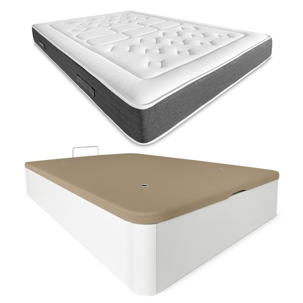 Colchón Bio Nature + Canapé madera extra reforzado