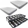 Pack Somier Nido + 2 Colchones Viscoelástico Fresh Reversible | Duérmete Online