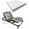 Colchón Viscoelástico Viscodorsal + Cama Articulada Ergomedic Pro Reforzada Colchón Viscoelástico Viscodorsal + Cama Articulada Ergomedic Pro Reforzada