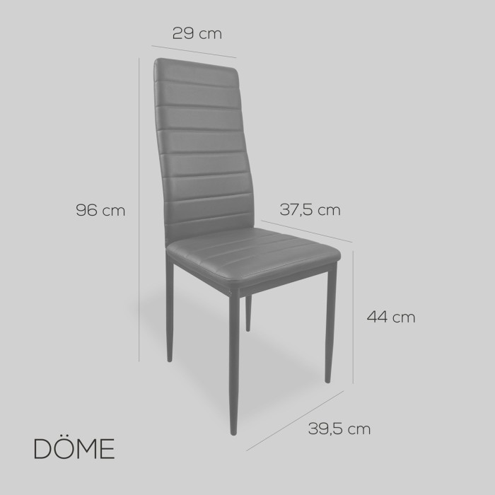 Pack sillas Tapizadas en Polipiel | Salón