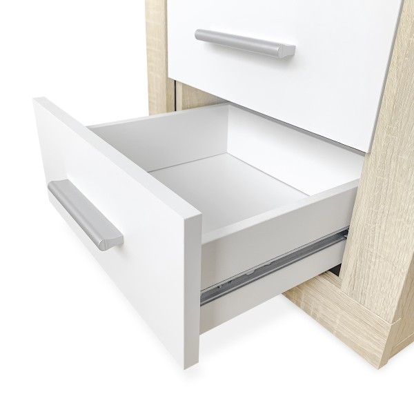 Mesita de Noche Estilo Nórdico - Mesitas de Noche - Duérmete