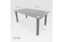 Mesa Comedor o Estudio de Cristal Döme - Duérmete Online Mesa Comedor o Estudio de Cristal Döme - Duérmete Online