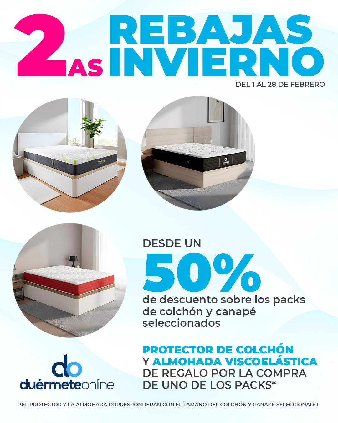 Rebajas duermete online